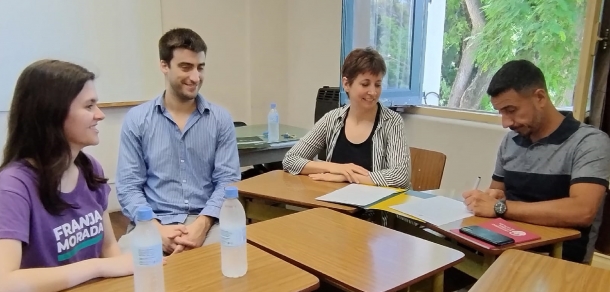 Acuerdo entre la Secretaria de Relaciones Institucionales de la Facultad y la Prosecretaria de Gestión Ambiental de la UNLP en el marco del programa UNLP sin colillas