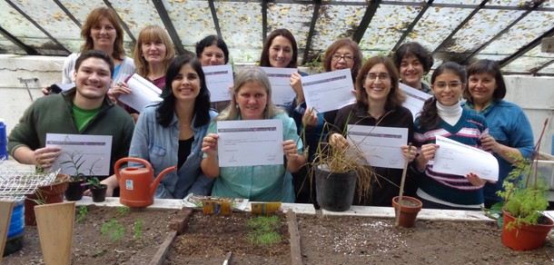 Cierre del Curso de Nociones  Básicas de Jardinería  