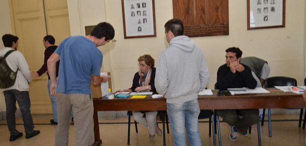 Comenzaron las elecciones del claustro estudiantil