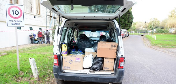 Se hizo la entrega de las Donaciones