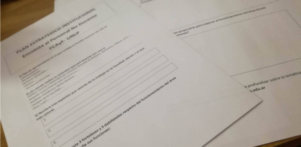 Encuesta anónima para los trabajadores No Docentes de nuestra Facultad 