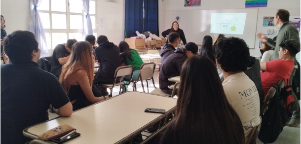  “La Genética en la producción agropecuaria”  Talleres de extensión entre la universidad y la escuela media