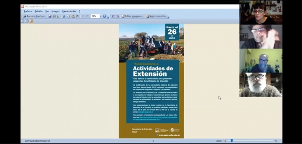 Encuentro Virtual de Equipos de Extensión 
