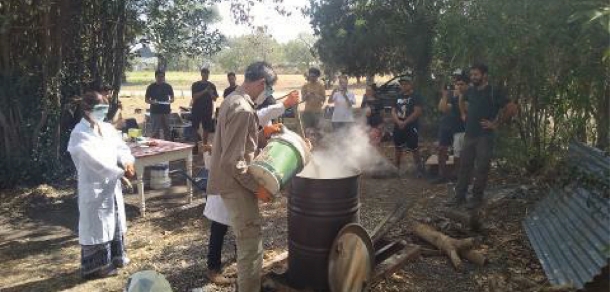 Taller de elaboración de Caldo Sulfocácico