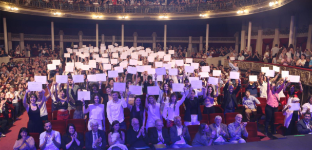 Se entregaron los premios Joaquín V. González