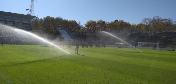 Visita al estadio de Gimnasia y Esgrima de La Plata