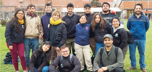 Visita a Papel Prensa de los estudiantes de 5to año de Ingeniería Forestal