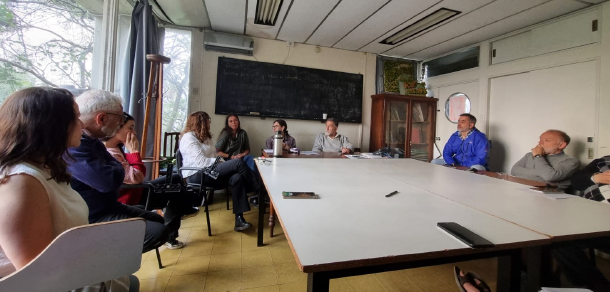 Reunión organizativa para la realización del Plan de Asesoramiento en la Gestión, Manejo y Mantenimiento del Patrimonio Forestal Urbano de nuestra ciudad