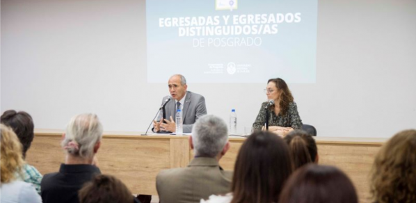 La Universidad Nacional de La Plata distingue a egresadas y egresados de posgrado