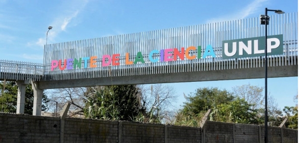 Inauguración del puente de la ciencia