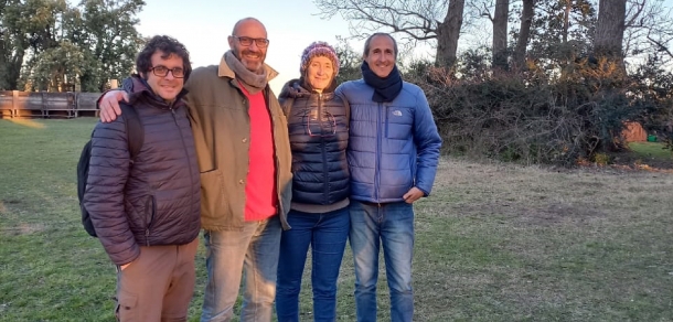 El Amanecer en invierno, homenaje al Profesor Roberto Refi 