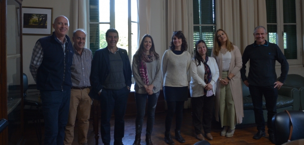 Nuestro Decano se reunió en el marco de la semana articulación de experiencias en Objetivos de Desarrollo Sostenible (ODS) con dos funcionarias de la Universidad de Granada