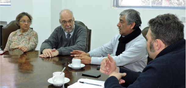 Reunión con las Autoridades de la Facultad de Ciencias Médicas