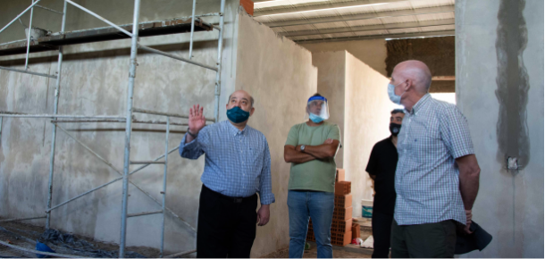 VISITA DEL PRESIDENTE DE LA UNLP A LA ESTACIÓN EXPERIMENTAL  J. HIRSCHHORN