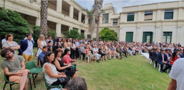 Acto de entrega de diplomas