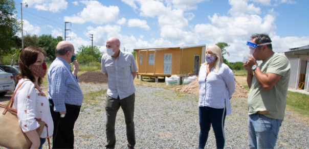 VISITA DEL PRESIDENTE DE LA UNLP A LA ESTACIÓN EXPERIMENTAL  J. HIRSCHHORN