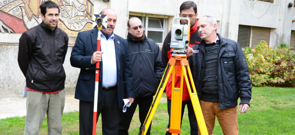 Nuevo instrumental de última generación para el Curso de Topografía