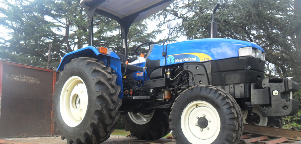 Nuevo tractor para la Experimental