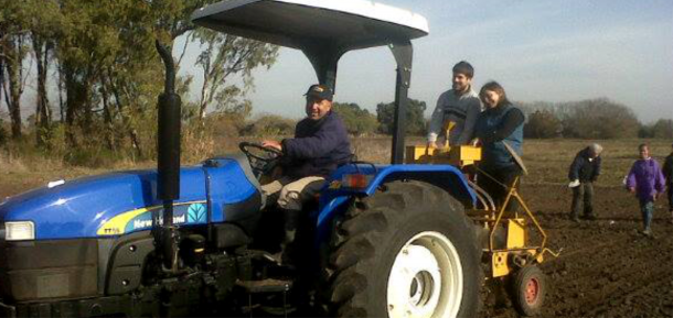 Nuevo tractor para la Experimental