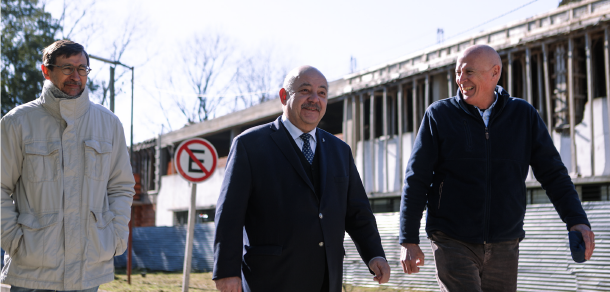  Visita del Vicepresidente Académico de la UNLP 