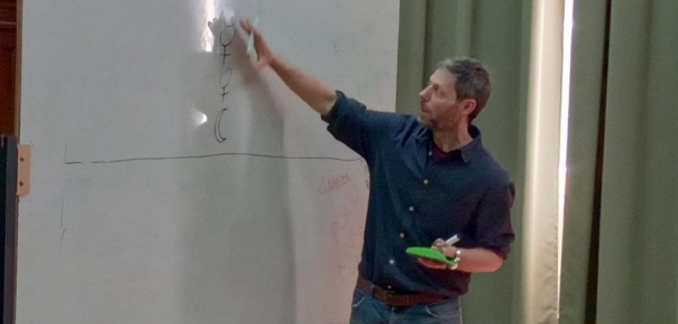 El Ing. Agr. Juan Martín Richter brindó una charla en el marco del curso Práctica Profesionalizante I