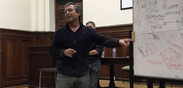 El Ing. Agr. Juan Martín Richter brindó una charla en el marco del curso Práctica Profesionalizante I