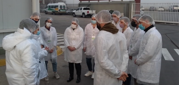 Visita del Curso Optativo de Productos Lácteos a VACALÍN