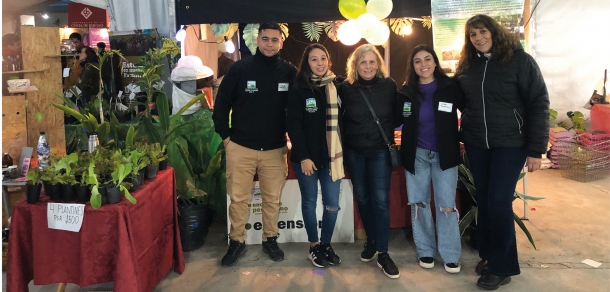  Stand Productivo y de Saberes de nuestra Facultad en la Fiesta del Vino de la Costa