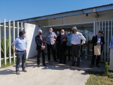 Filmus recorrió las instalaciones de la Estación Experimental 