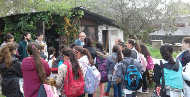 Visita de estudiantes de 5° año a nuestro Vivero Forestal