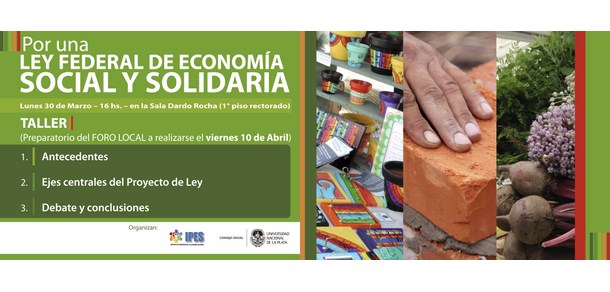 Taller sobre el proyecto de  Ley Federal de Economía Social y Solidaria