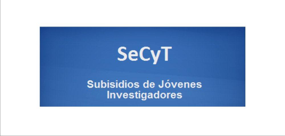 Programa de Subsidios para Jóvenes Investigadores 2015