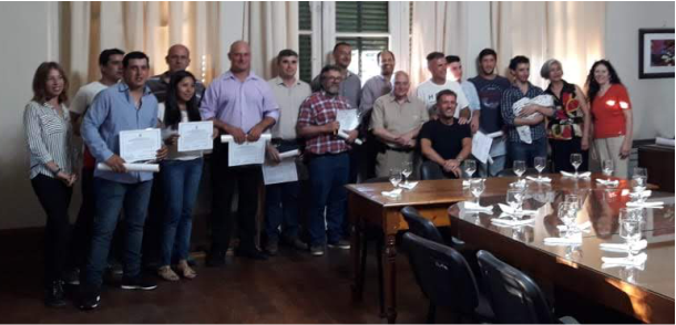 Entrega de Diplomas del Curso de Apicultura