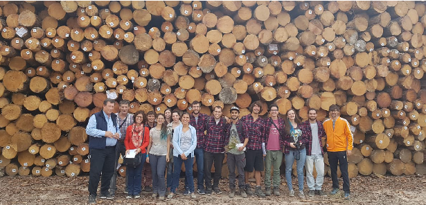 Viaje de estudios de la Carrera de Ingeniería Forestal 
