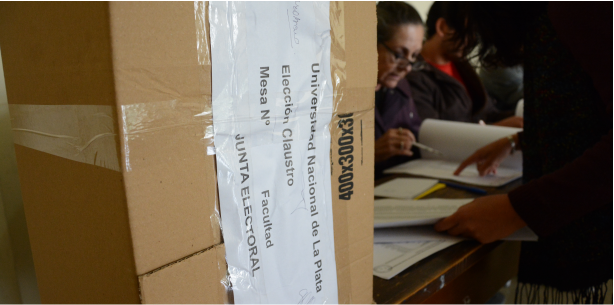 Resultado de las elecciones del Claustro Estudiantil 