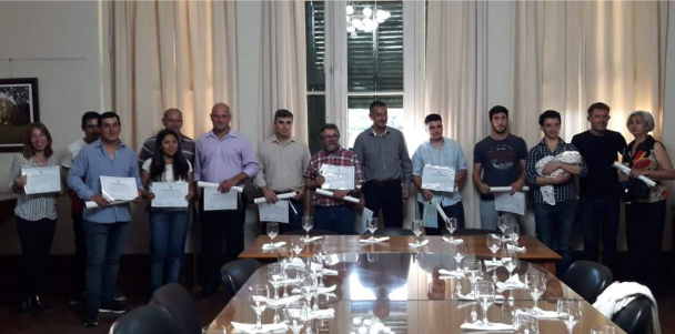 Entrega de Diplomas del Curso de Apicultura