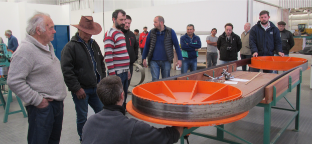 Encuentro con productores familiares forestales y aserraderos de Berisso en Centro de la Madera