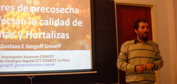 Se dictó el Curso de Posgrado Crecimiento, Composición y Biología Poscosecha de Frutos