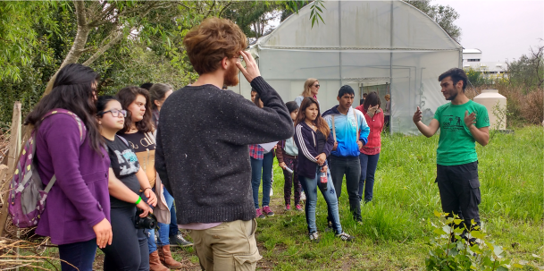 Estudiantes de  la Escuela Secundaria N° 53 visitaron el Vivero Forestal