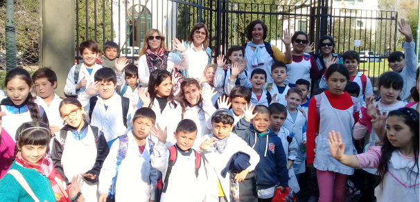 Visitas de escuelas rurales a la Facultad