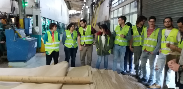 Visita de estudiantes a Empresas e Instituciones del Sector Celulósico 