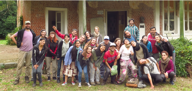Inventario Forestal con estudiantes de Biometría Forestal