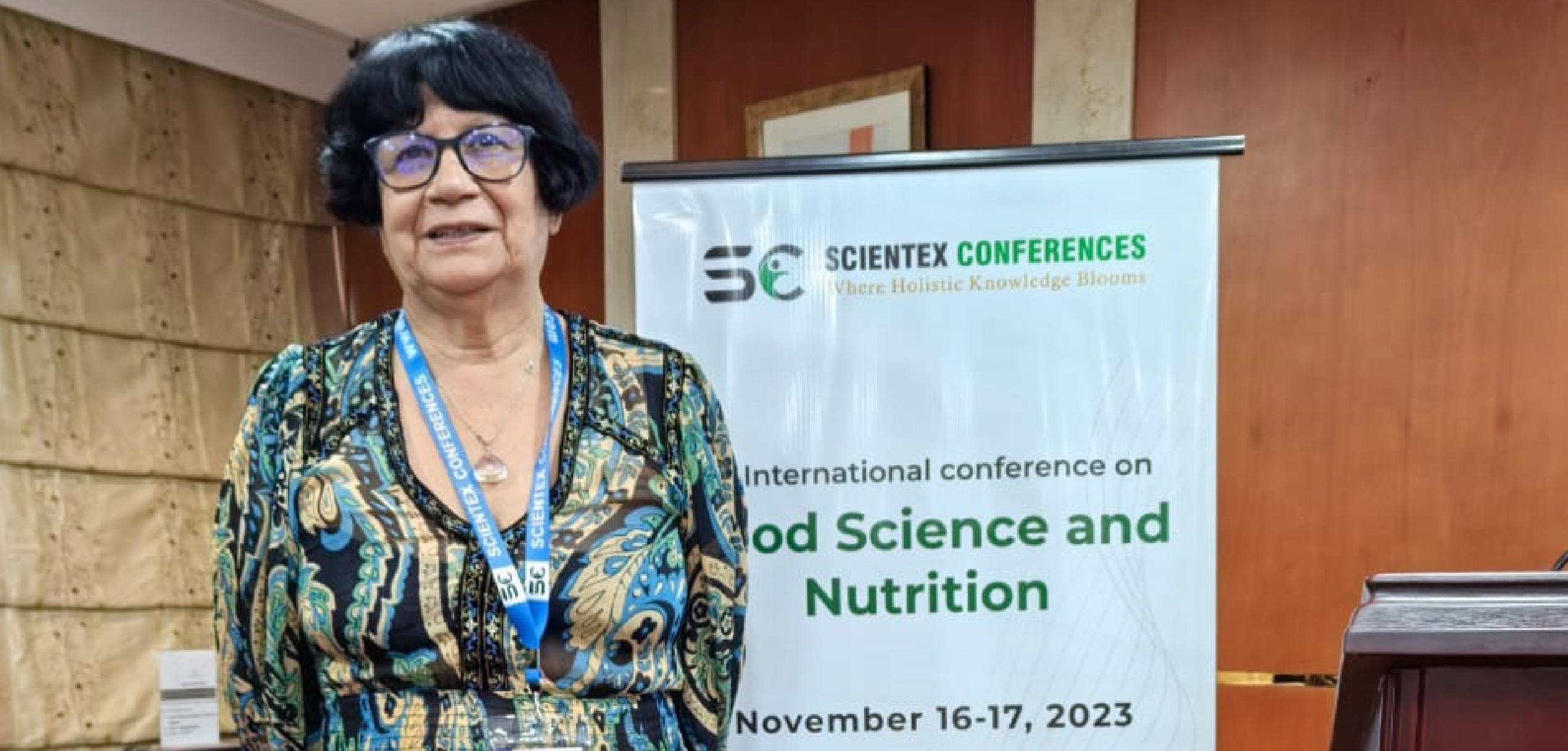 Dra. Susana Beatríz Martínez fue invitada a dictar la conferencia en el marco del 3rd International Conference on Nutraceuticals and Food Science 
