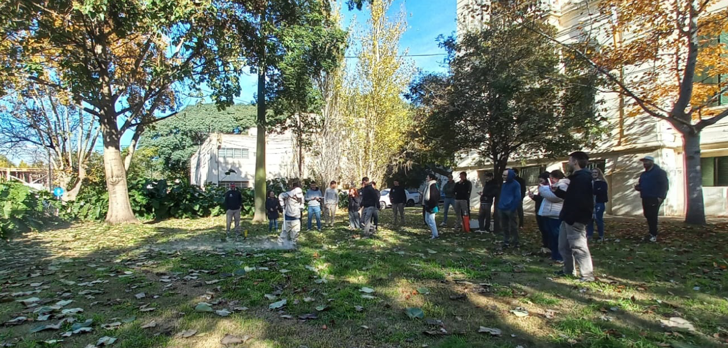Actividad Práctica de Terapéutica Vegetal en Jardines de la Facultad