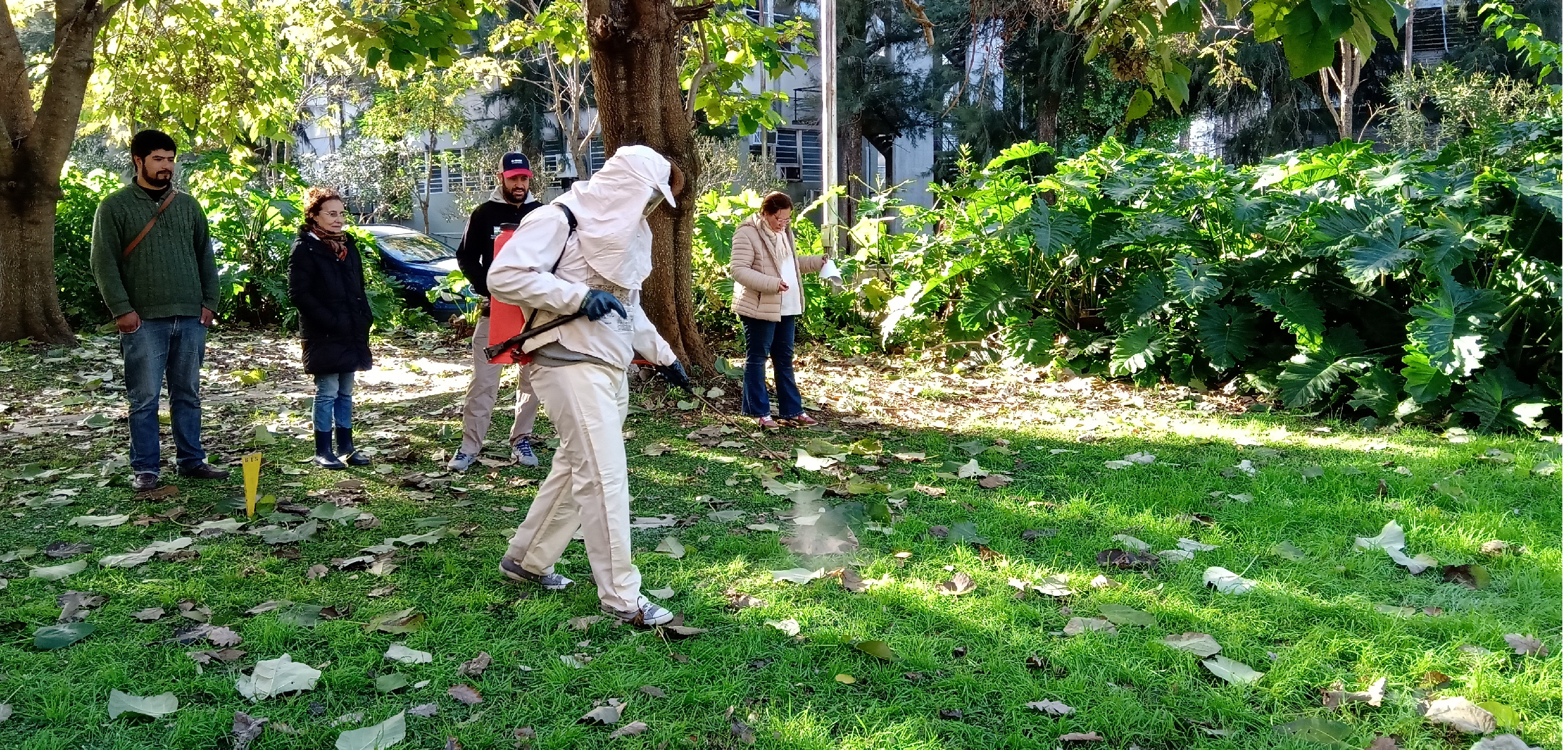 Actividad Práctica de Terapéutica Vegetal en Jardines de la Facultad