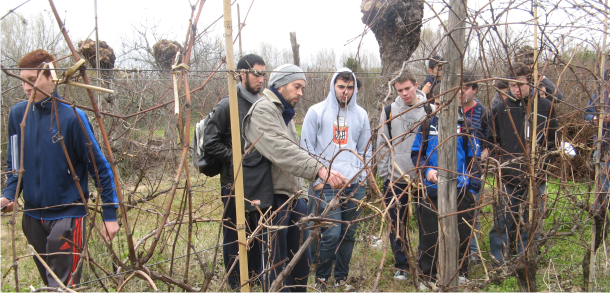 Viaje de estudiantes del Curso de Introducción a las Ciencias Agrarias y Forestales