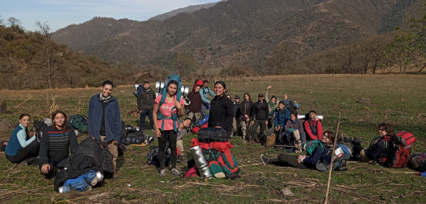 Viaje de campaña del curso de Dendrología 