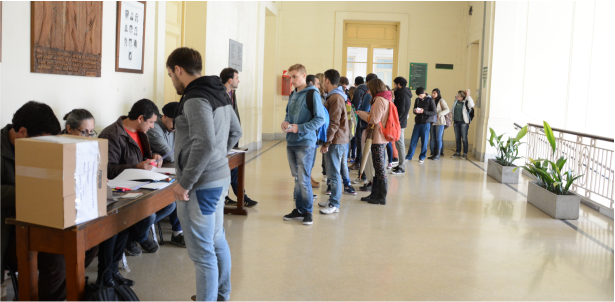 Resultado de las elecciones del Claustro Estudiantil 