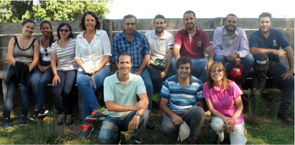 Estudiantes brasileros visitaron nuestros campos