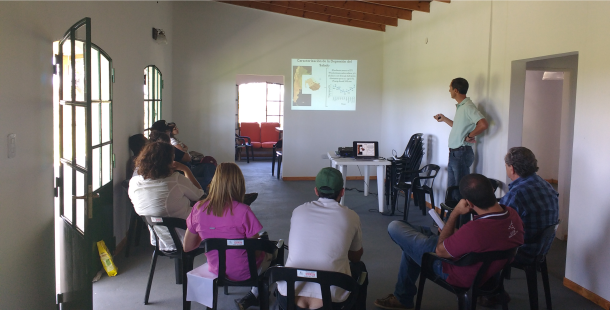 Estudiantes brasileros visitaron nuestros campos